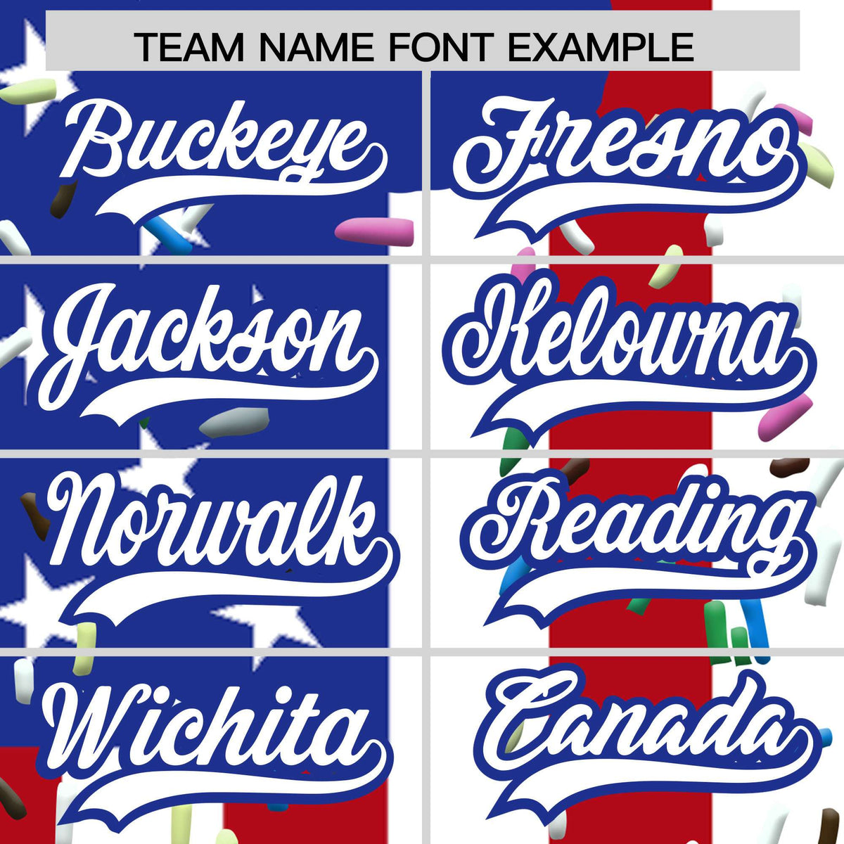 Custom American Flag Ice Cream Cone Graffiti Pattern Fashion Authentic T-Shirt