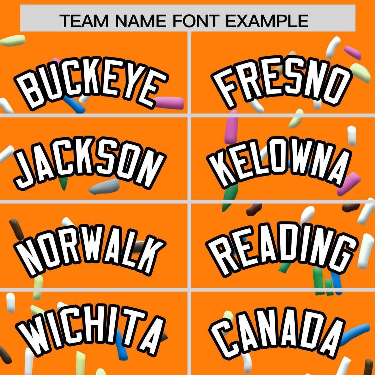 Custom Orange Ice Cream Cone Graffiti Pattern Fashion Authentic T-Shirt