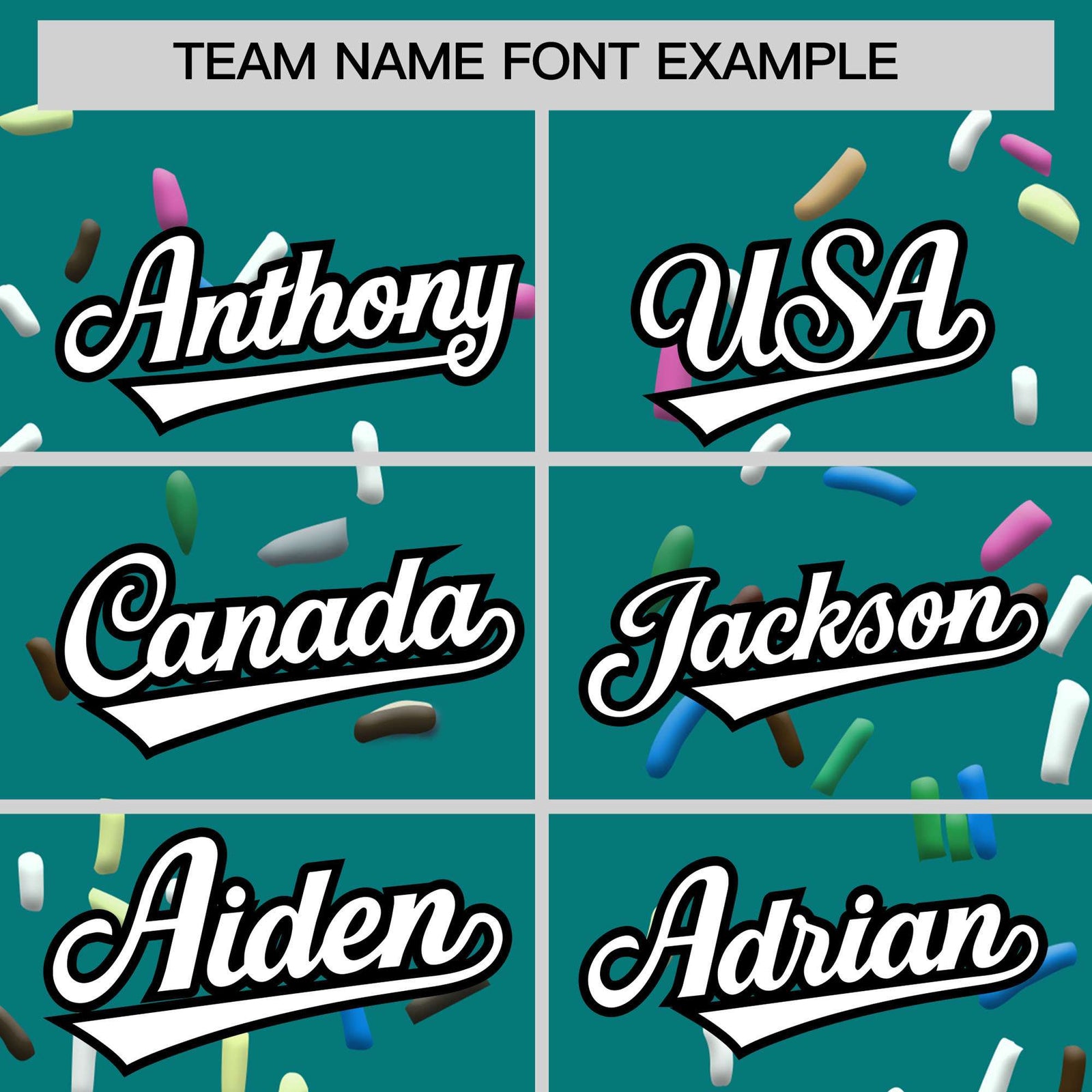 Custom Teal Ice Cream Cone Graffiti Pattern Fashion Authentic T-Shirt