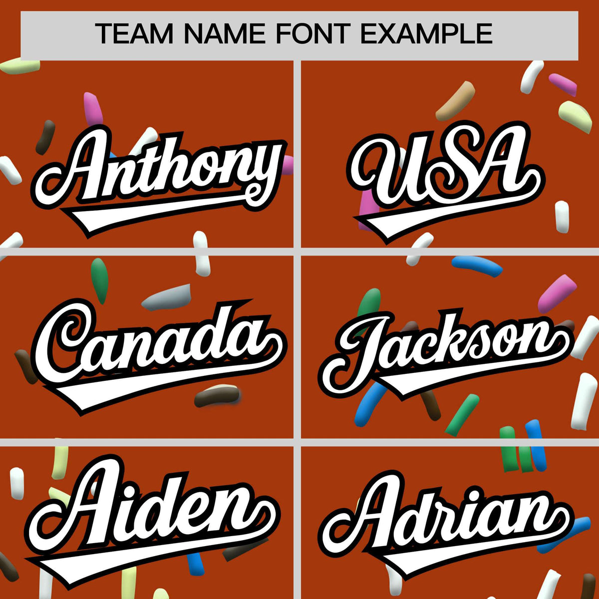 Custom Texas Orange Ice Cream Cone Graffiti Pattern Fashion Authentic T-Shirt