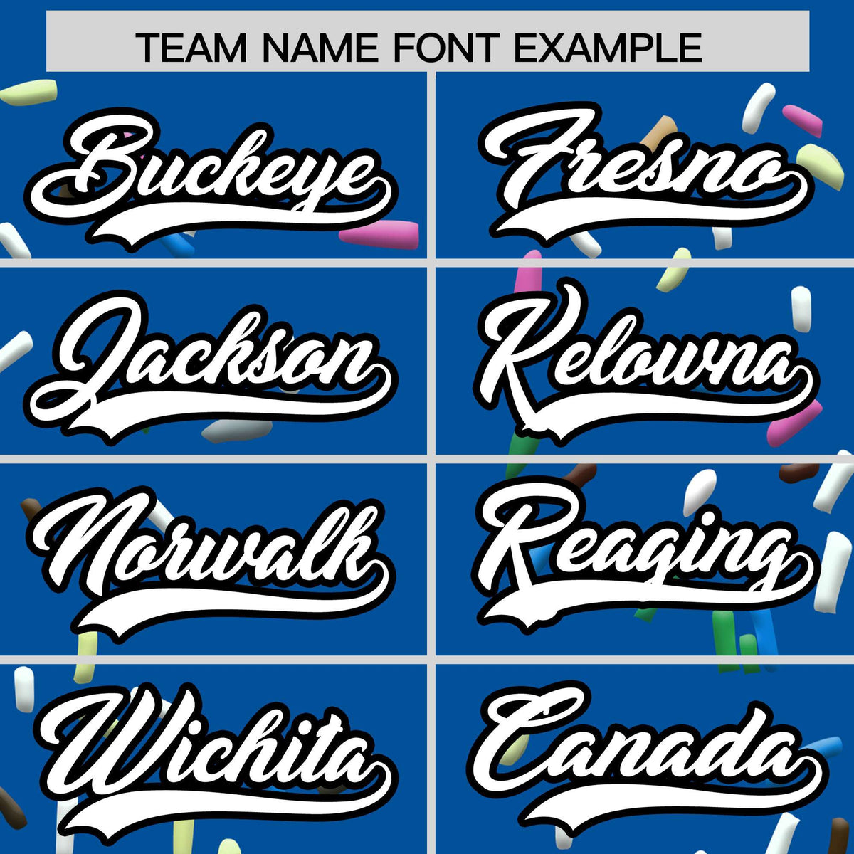 Custom Royal Ice Cream Cone Graffiti Pattern Fashion Authentic T-Shirt