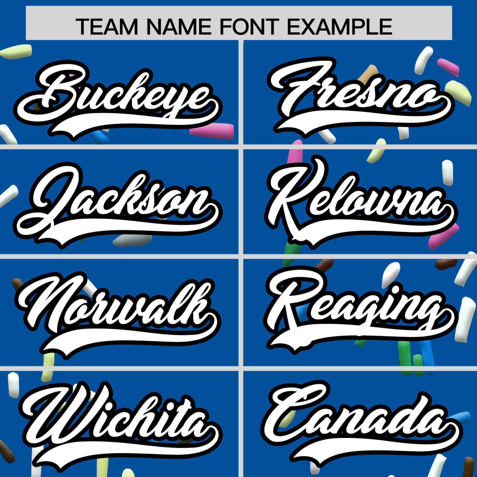 Custom Royal Ice Cream Cone Graffiti Pattern Fashion Authentic T-Shirt