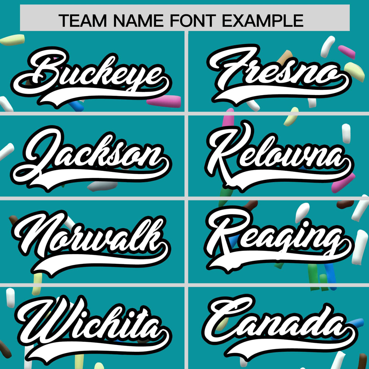 Custom Aqua Ice Cream Cone Graffiti Pattern Fashion Authentic T-Shirt