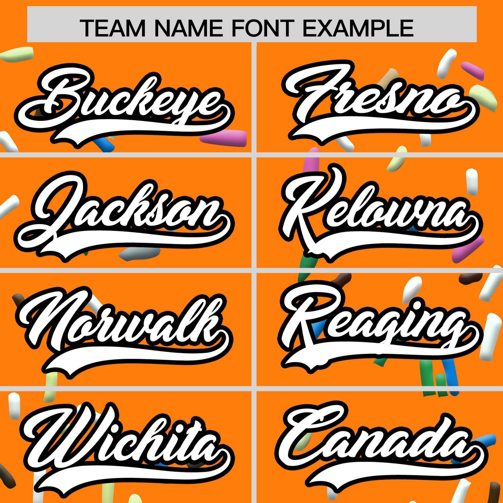 Custom Orange Ice Cream Cone Graffiti Pattern Fashion Authentic T-Shirt