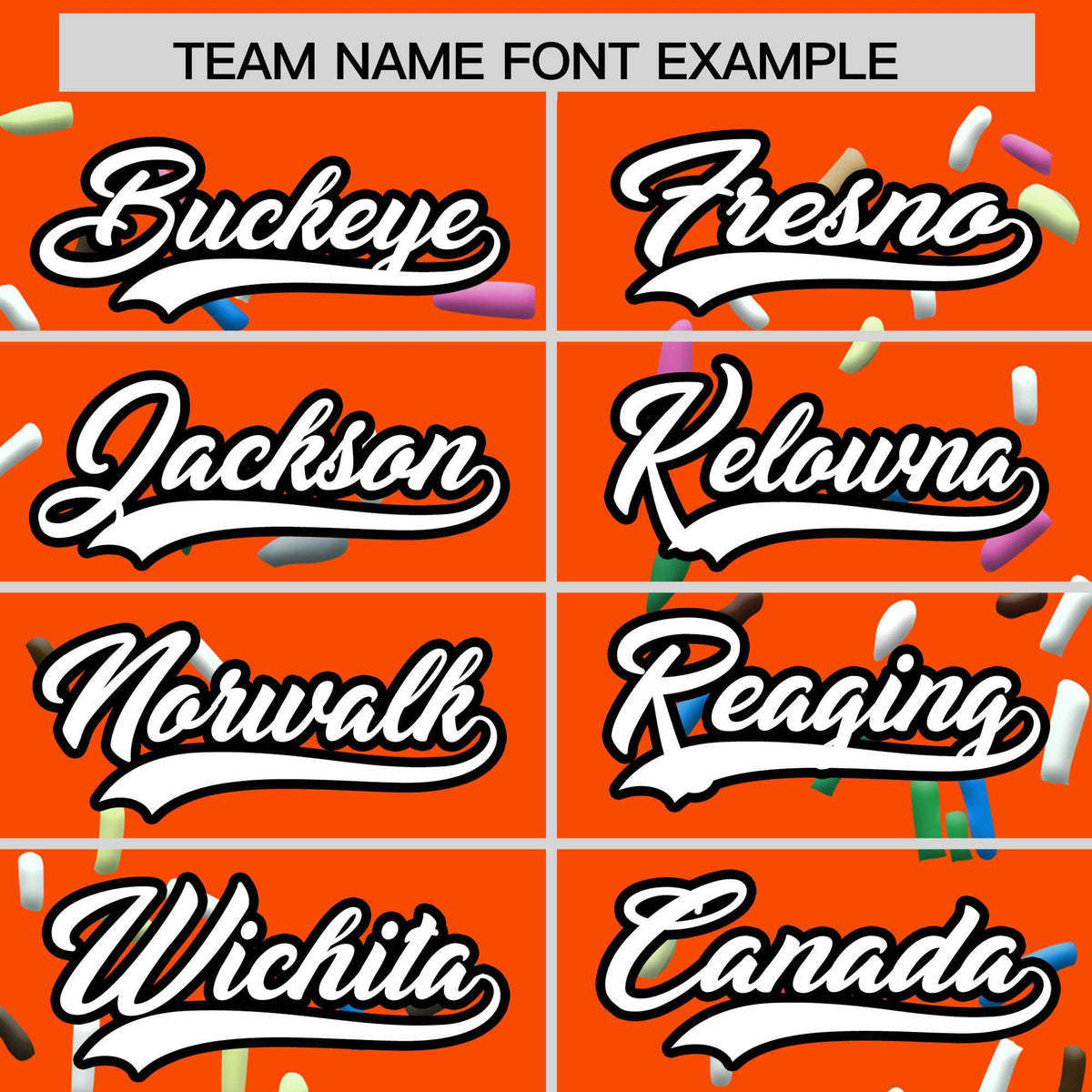 Custom Orange Ice Cream Cone Graffiti Pattern Fashion Authentic T-Shirt