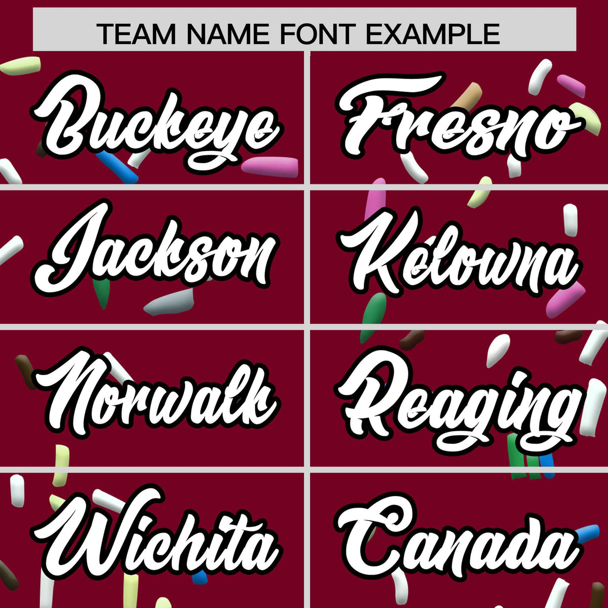 Custom Crimson Ice Cream Cone Graffiti Pattern Fashion Authentic T-Shirt