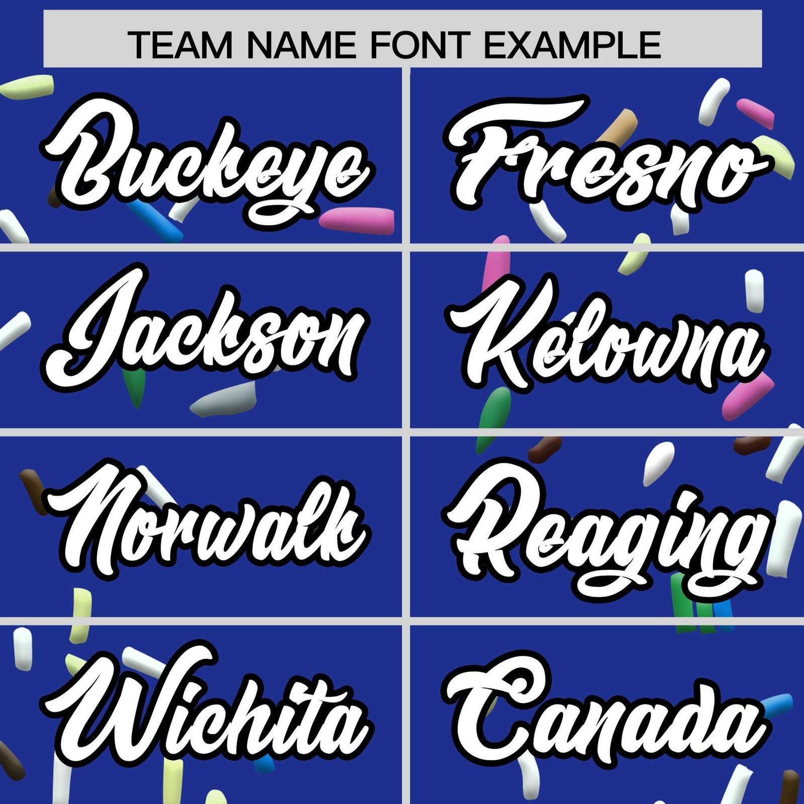 Custom Royal Ice Cream Cone Graffiti Pattern Fashion Authentic T-Shirt