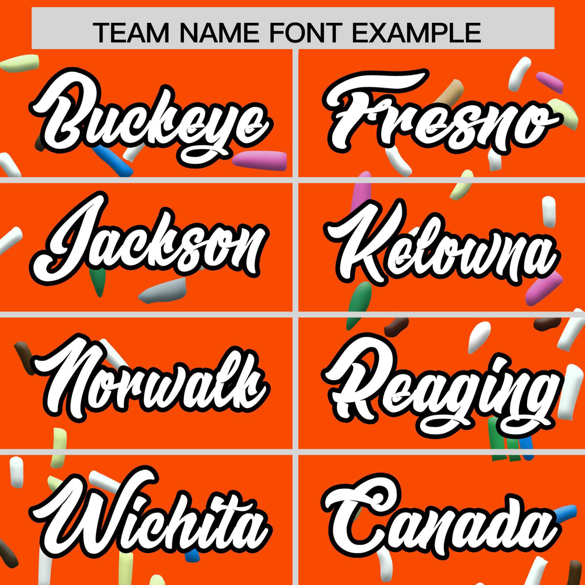 Custom Orange Ice Cream Cone Graffiti Pattern Fashion Authentic T-Shirt