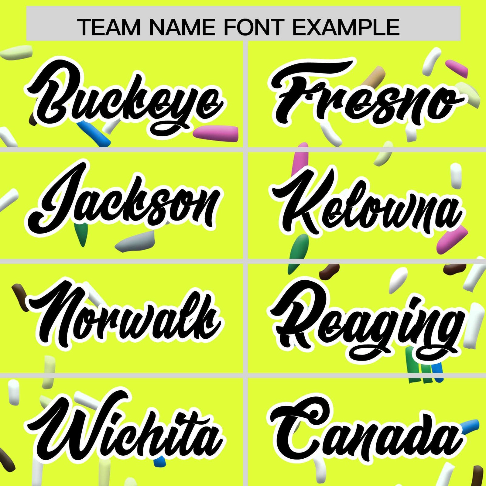 Custom Fluorescent Green Ice Cream Cone Graffiti Pattern Fashion Authentic T-Shirt