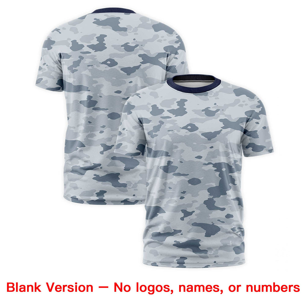 Custom Camo T-shirts White Navy Jungle Camouflage Outdoor Shirts