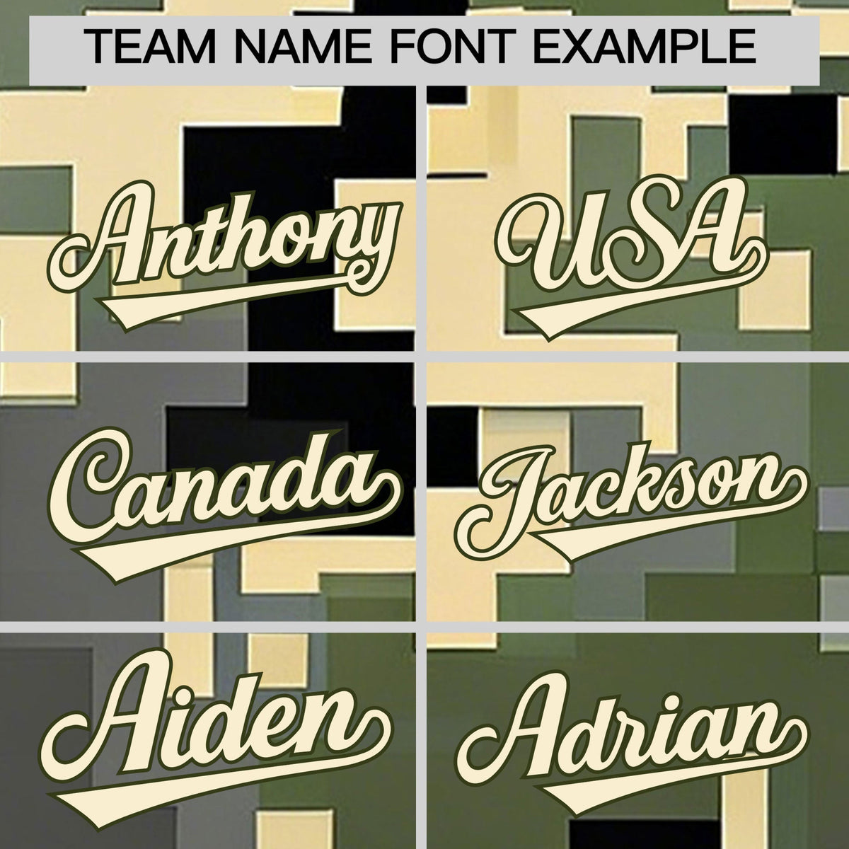 Custom Camo T-shirts Light Khaki Olive Jungle Camouflage Training Shirts
