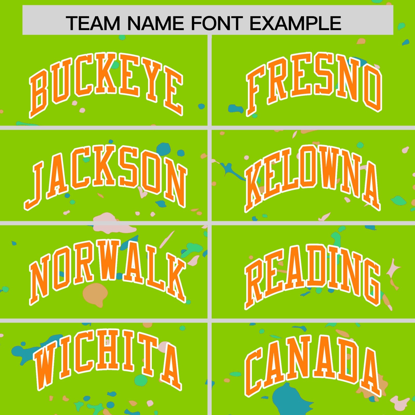 Custom Neon Green Orange White Spray Painting Graffiti Pattern Personalization T-shirt| KXKSHOP