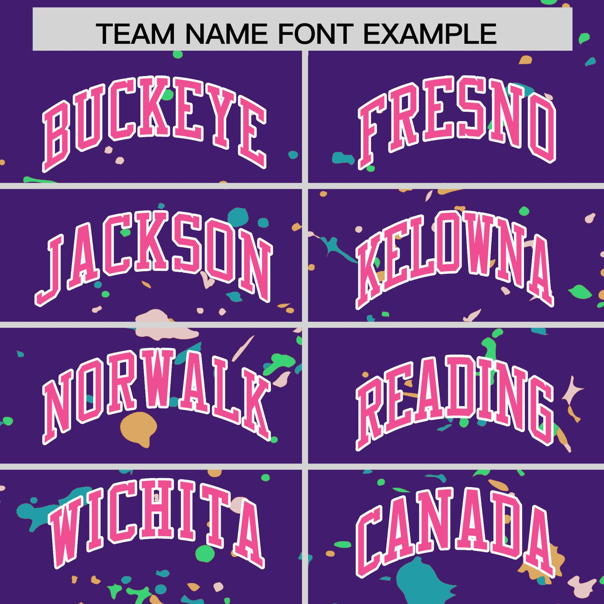 Custom Purple Pink White Spray Painting Graffiti Pattern Personalization T-shirt| KXKSHOP