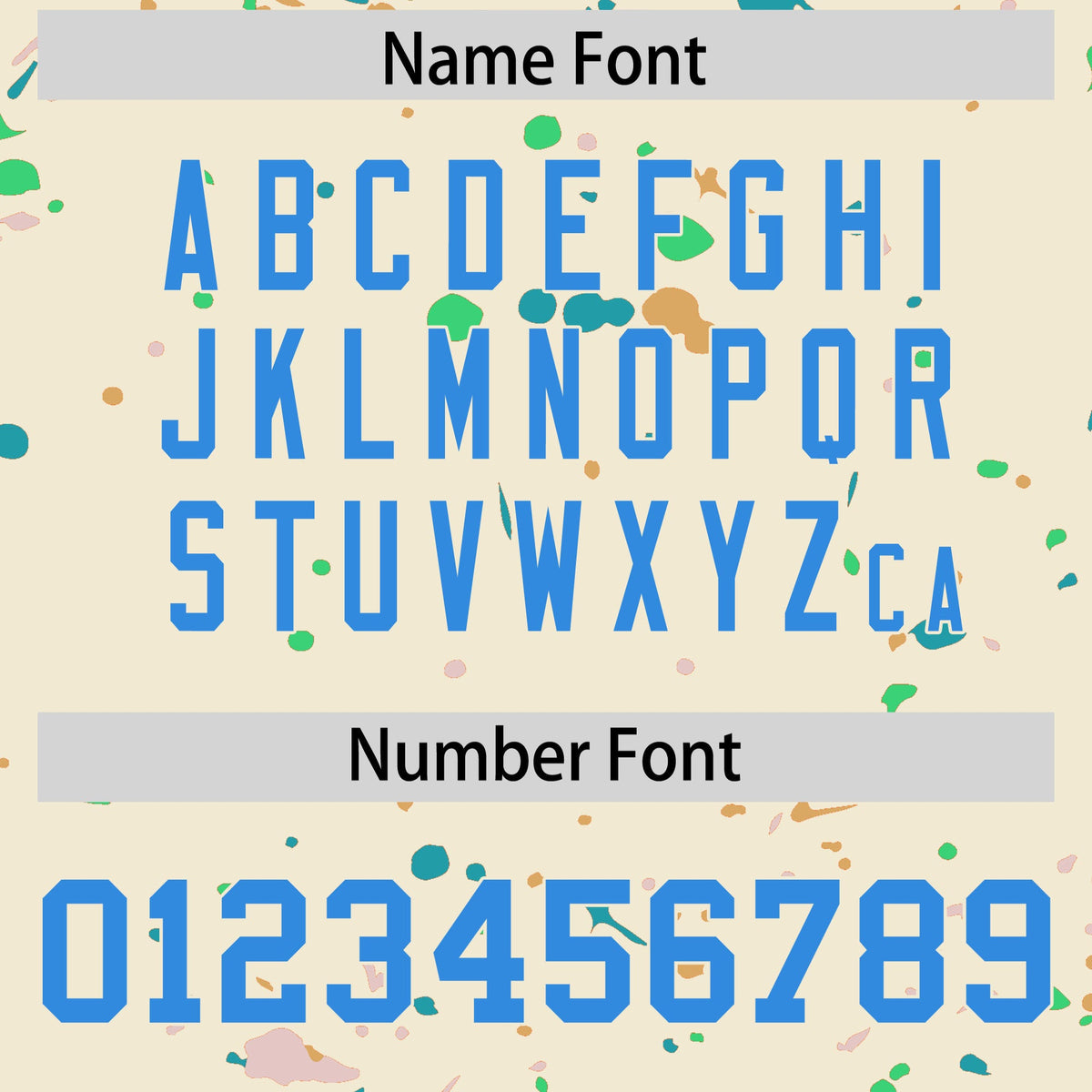 Custom Cream Light Blue Spray Painting Graffiti Pattern Personalization T-shirt| KXKSHOP