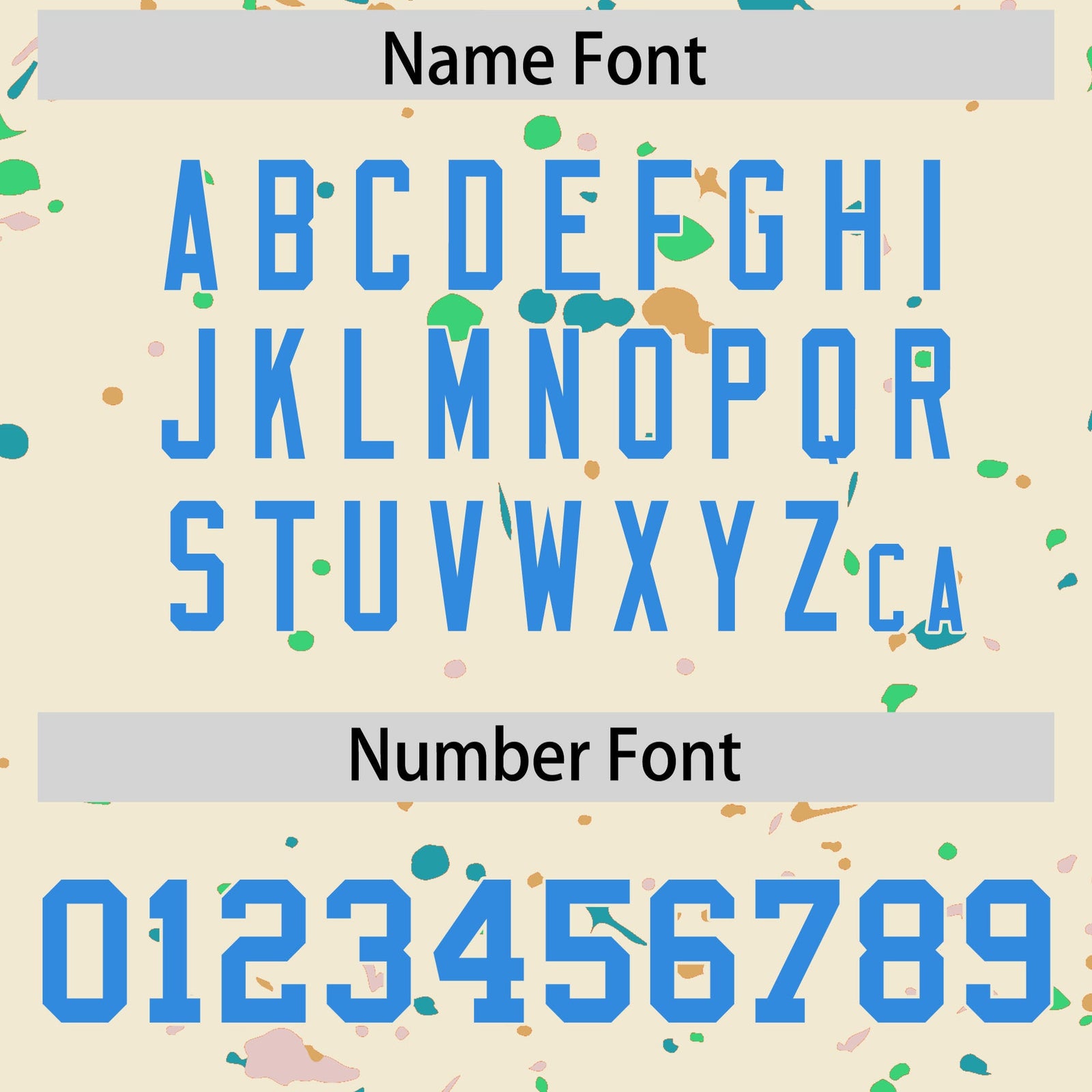 Custom Cream Light Blue Spray Painting Graffiti Pattern Personalization T-shirt| KXKSHOP