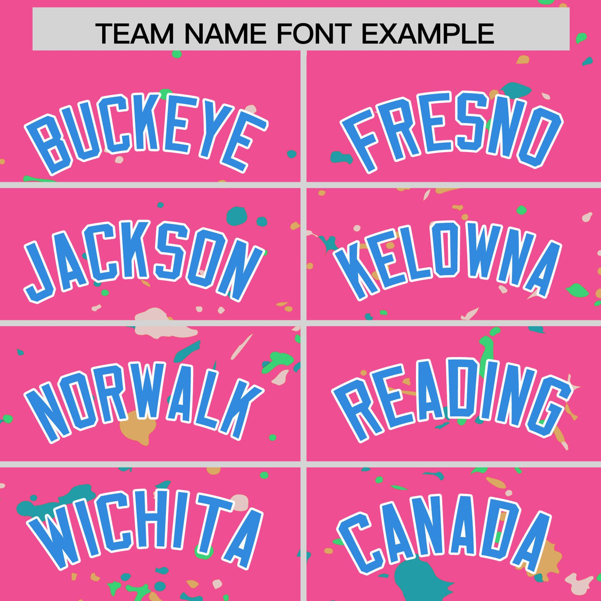 Custom Pink Powder Blue White Spray Painting Graffiti Pattern Personalization T-shirt| KXKSHOP