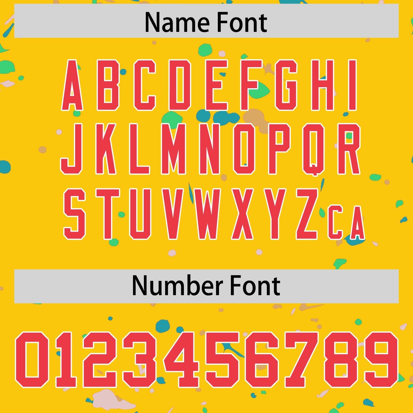 Custom Gold Light Red White Spray Painting Graffiti Pattern Personalization T-shirt| KXKSHOP