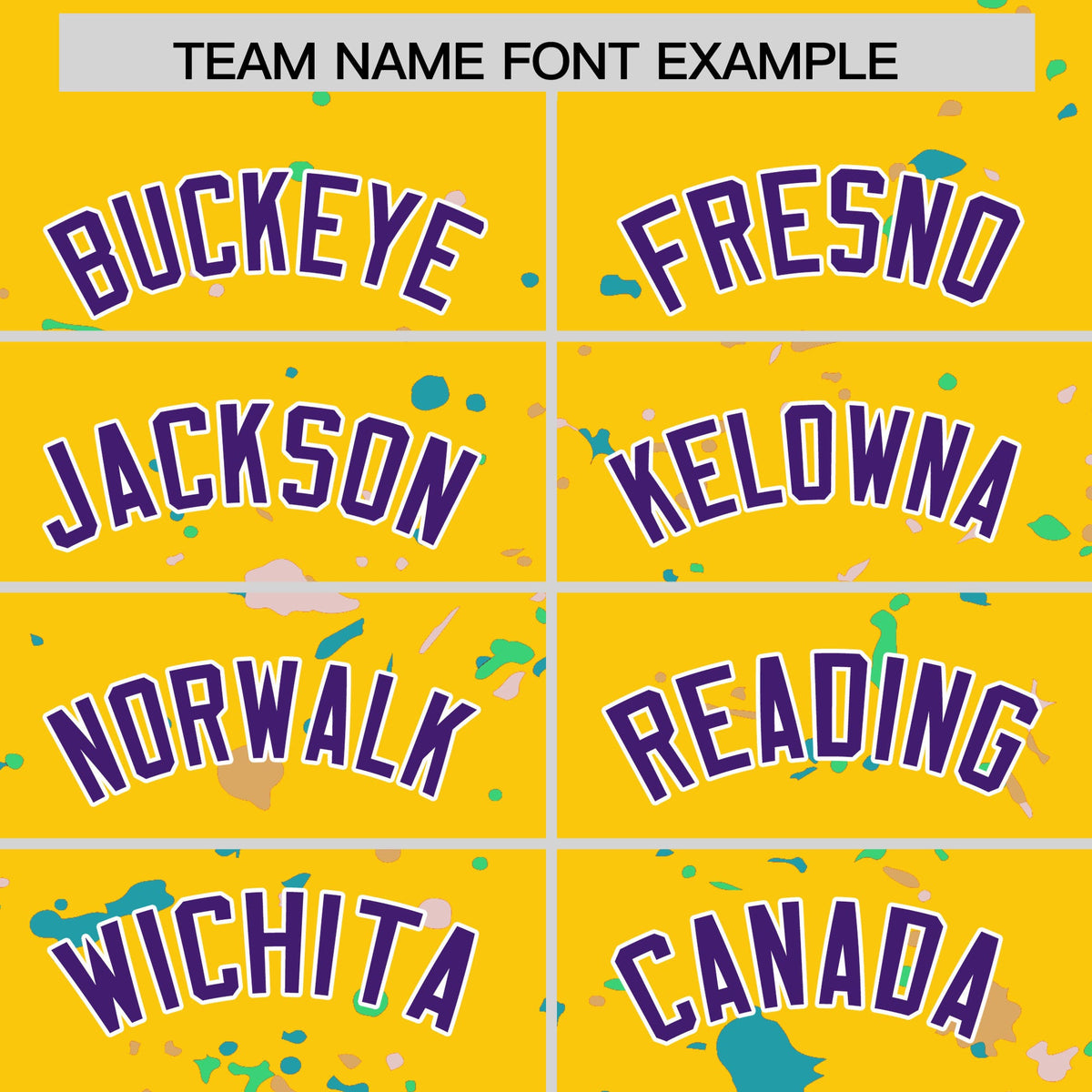 Custom Gold Purple White Spray Painting Graffiti Pattern Personalization T-shirt| KXKSHOP