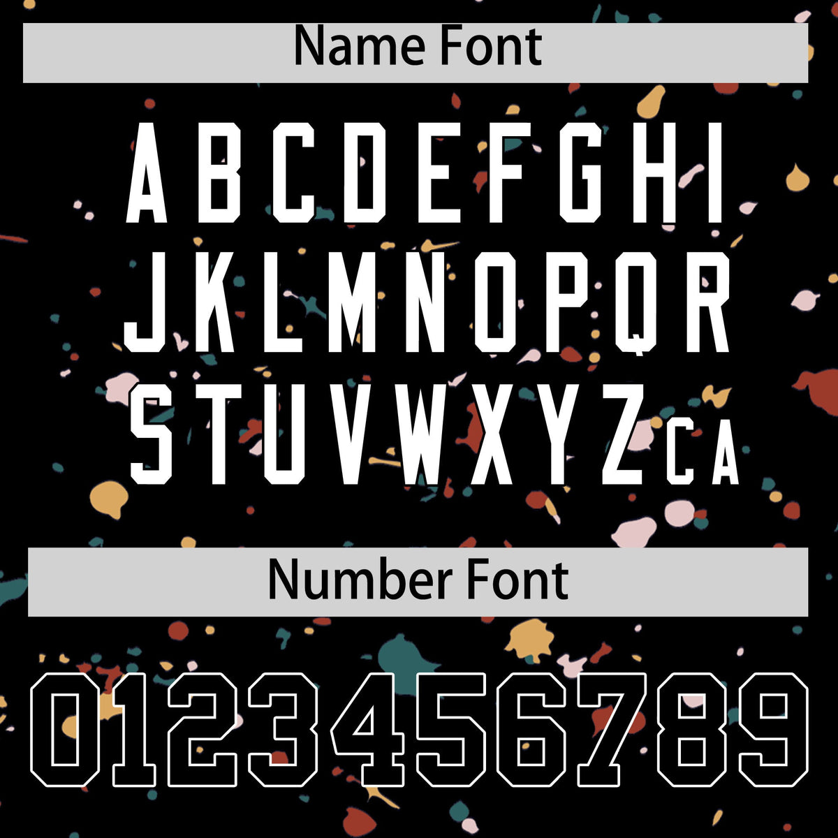 Custom Black White Spray Painting Graffiti Pattern Personalization T-shirt| KXKSHOP