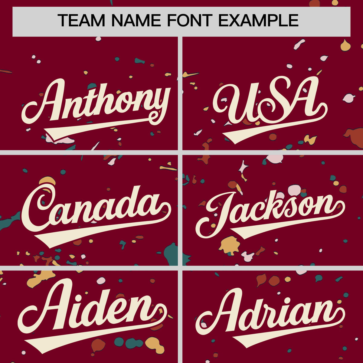 Custom Crimson Cream Spray Painting Graffiti Pattern Personalization T-shirt| KXKSHOP