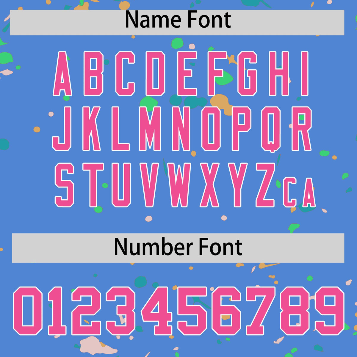 Custom Light Blue Pink White Spray Painting Graffiti Pattern Personalization T-shirt| KXKSHOP