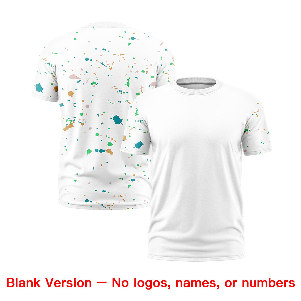 Custom White Gray Spray Painting Graffiti Pattern Personalization T-shirt| KXKSHOP