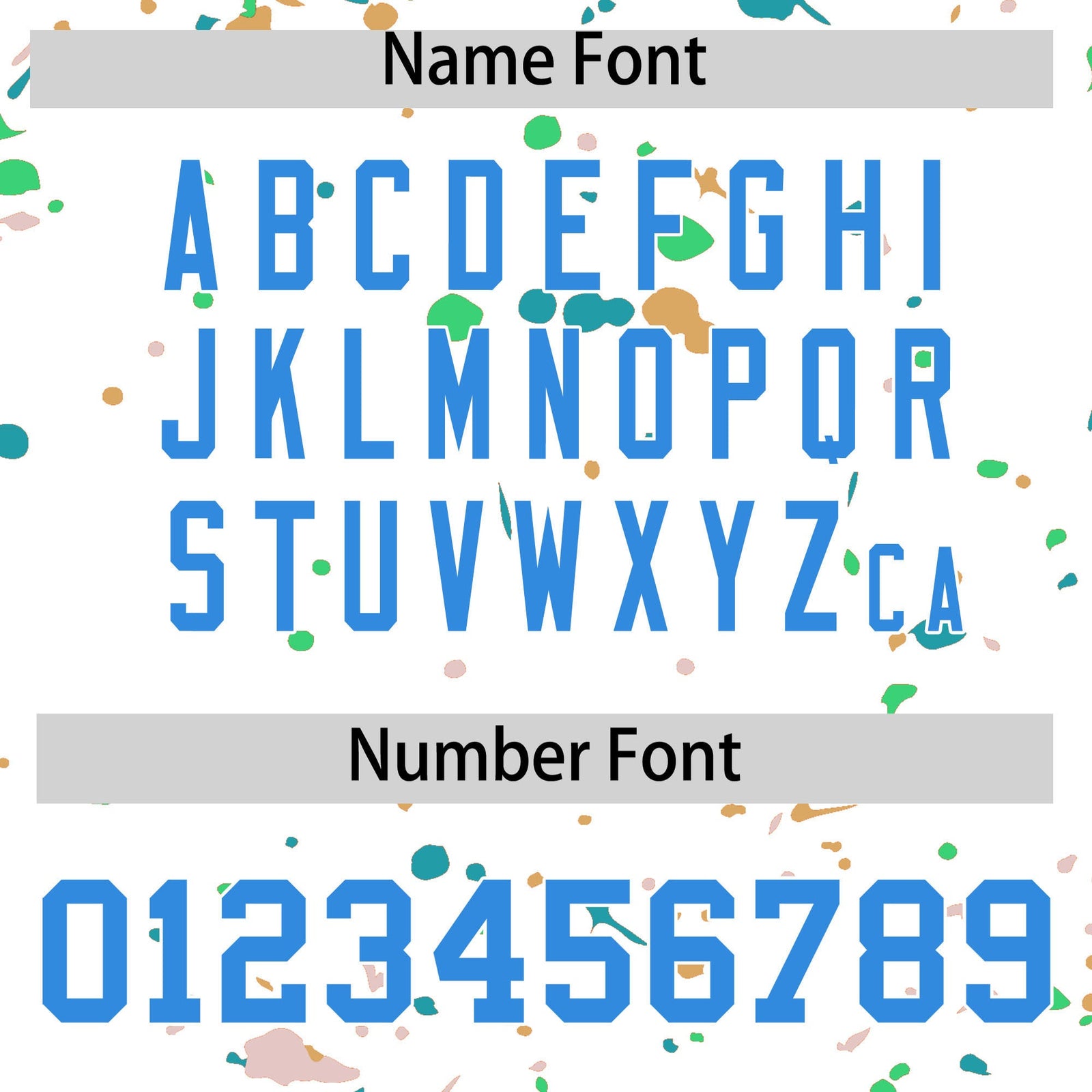 Custom White Light Blue Spray Painting Graffiti Pattern Personalization T-shirt| KXKSHOP