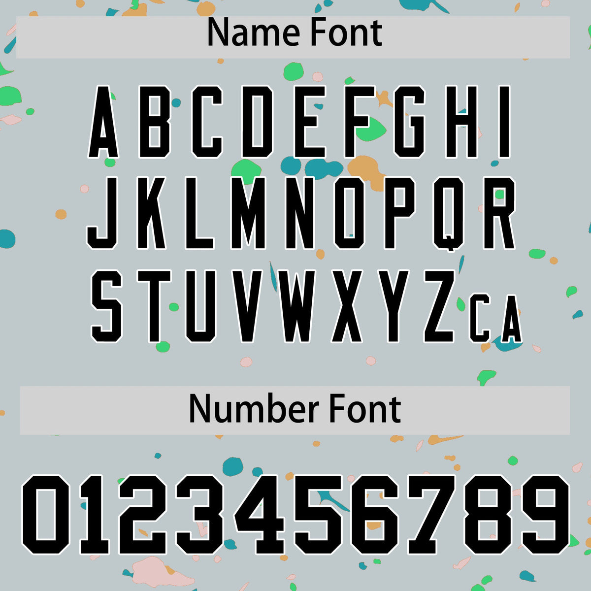 Custom Silver Black White Spray Painting Graffiti Pattern Personalization T-shirt| KXKSHOP