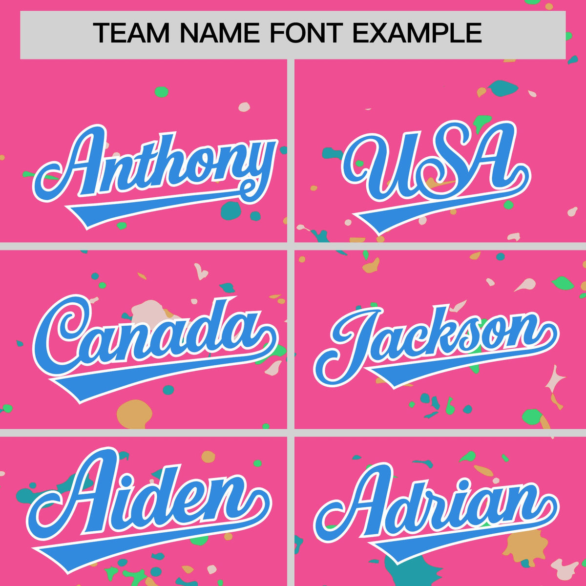 Custom Pink Powder Blue White Spray Painting Graffiti Pattern Personalization T-shirt| KXKSHOP