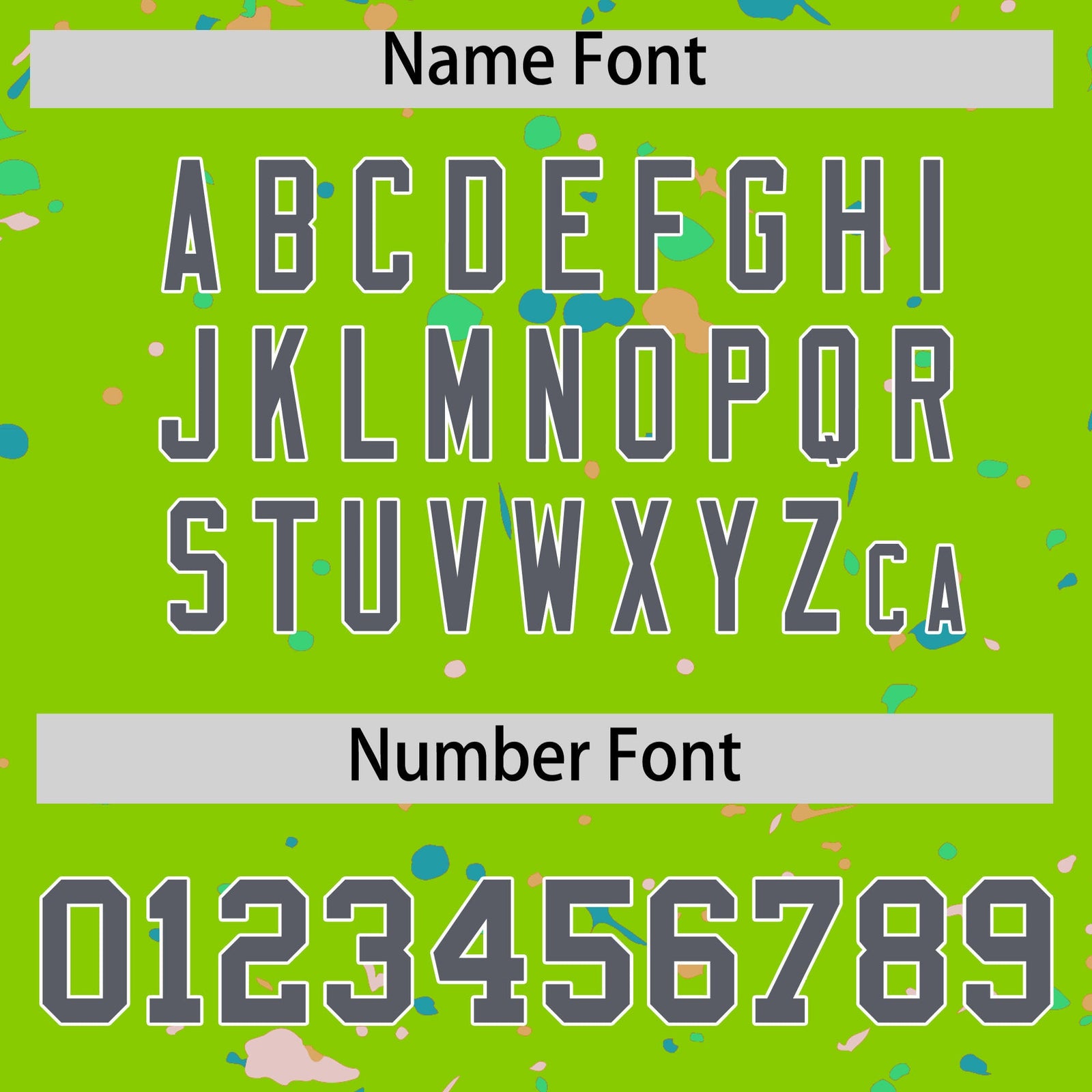 Custom Neon Green Gray White Spray Painting Graffiti Pattern Personalization T-shirt| KXKSHOP