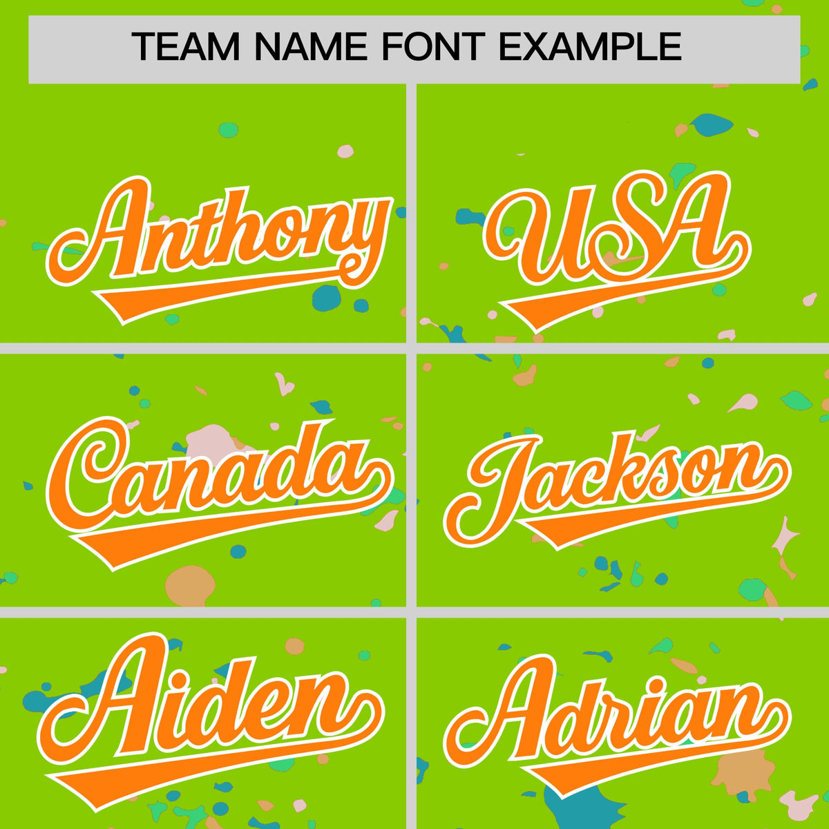 Custom Neon Green Orange White Spray Painting Graffiti Pattern Personalization T-shirt| KXKSHOP