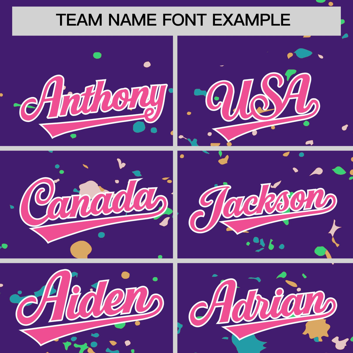 Custom Purple Pink White Spray Painting Graffiti Pattern Personalization T-shirt| KXKSHOP