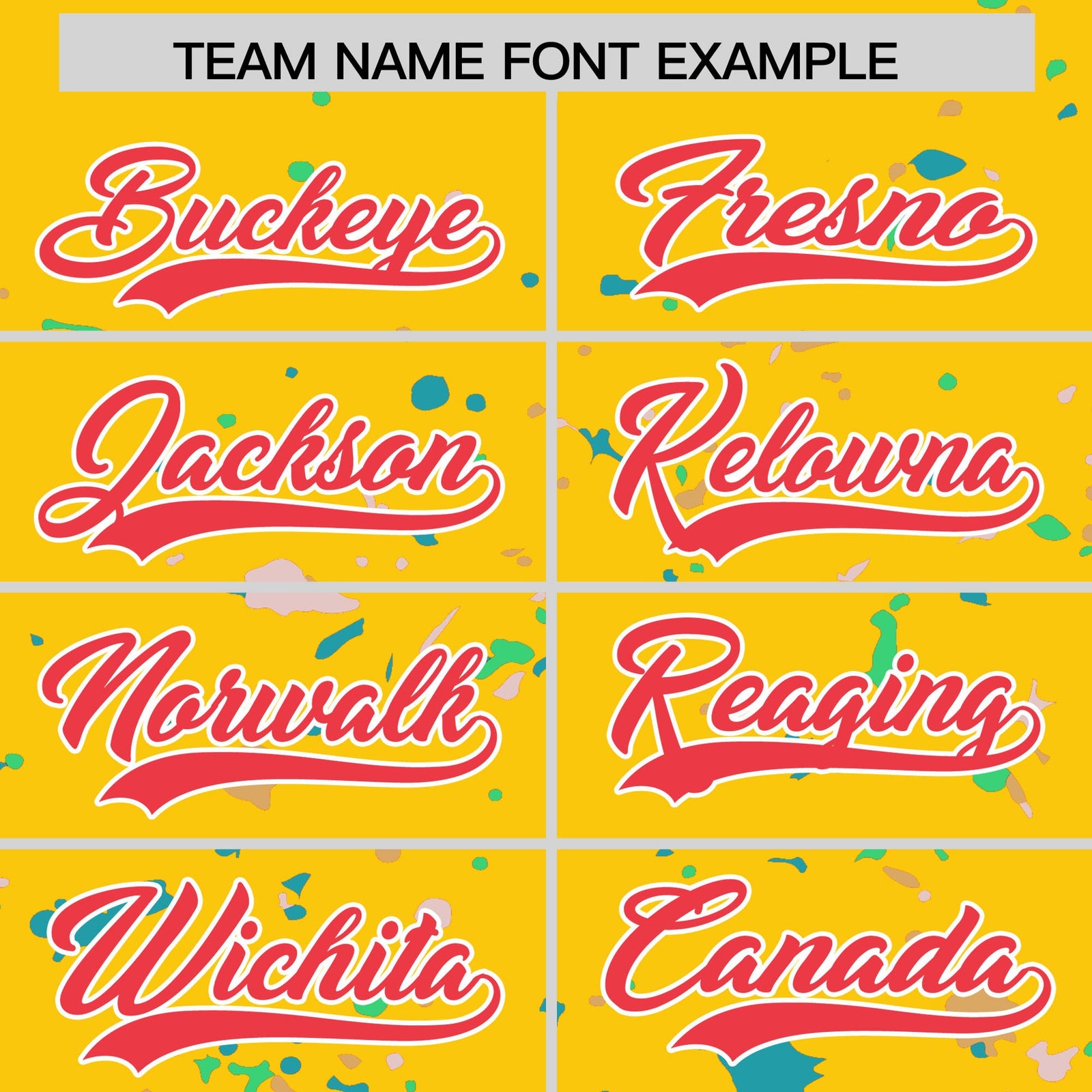 Custom Gold Light Red White Spray Painting Graffiti Pattern Personalization T-shirt| KXKSHOP