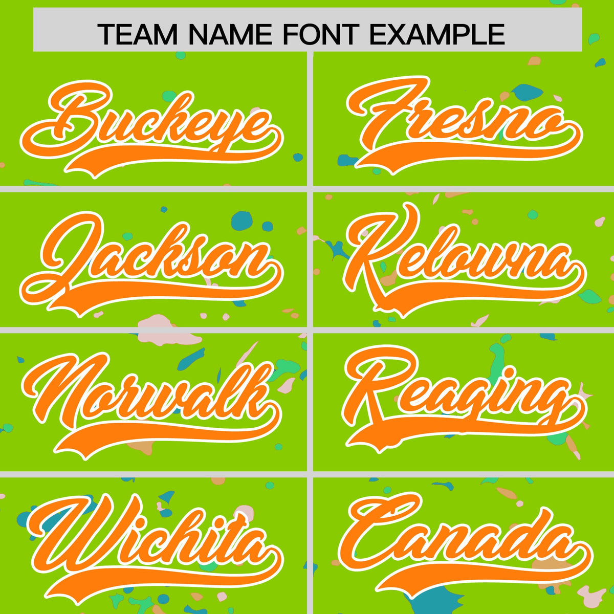 Custom Neon Green Orange White Spray Painting Graffiti Pattern Personalization T-shirt| KXKSHOP