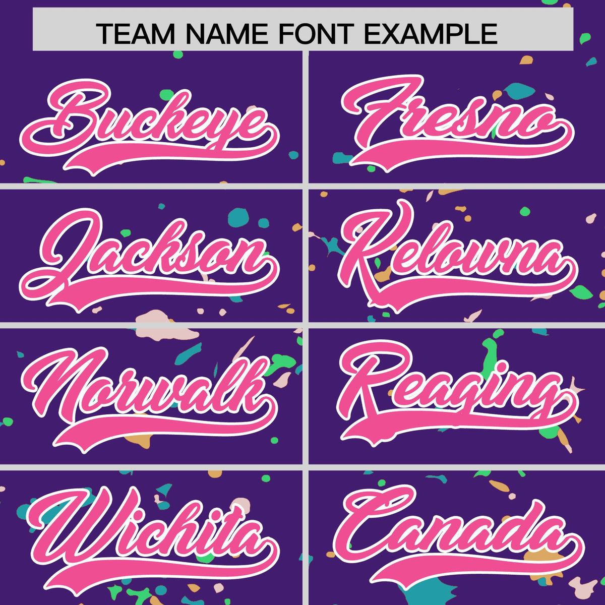 Custom Purple Pink White Spray Painting Graffiti Pattern Personalization T-shirt| KXKSHOP