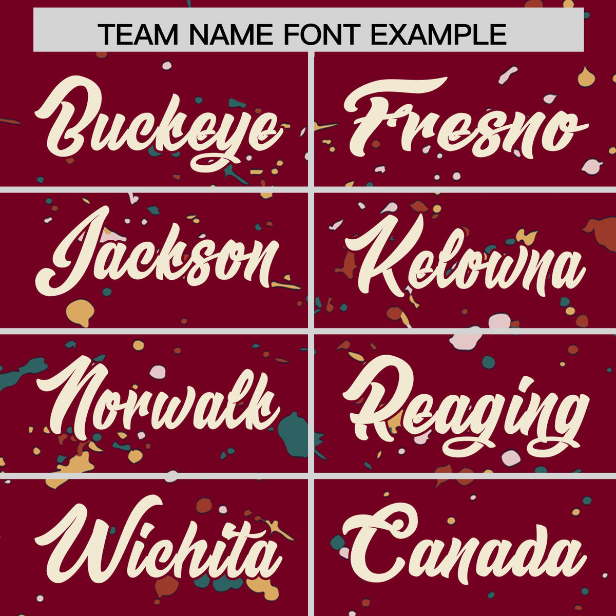 Custom Crimson Cream Spray Painting Graffiti Pattern Personalization T-shirt| KXKSHOP