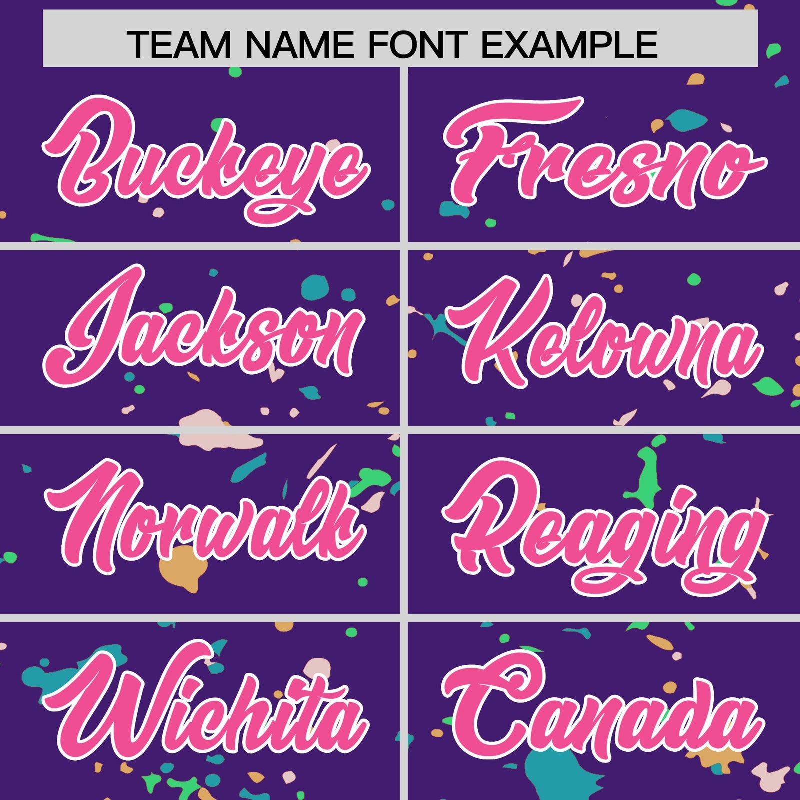 Custom Purple Pink White Spray Painting Graffiti Pattern Personalization T-shirt| KXKSHOP