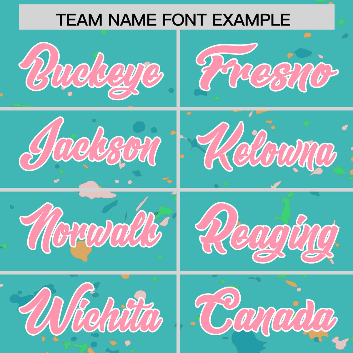 Custom Teal Light Pink White Spray Painting Graffiti Pattern Personalization T-shirt| KXKSHOP