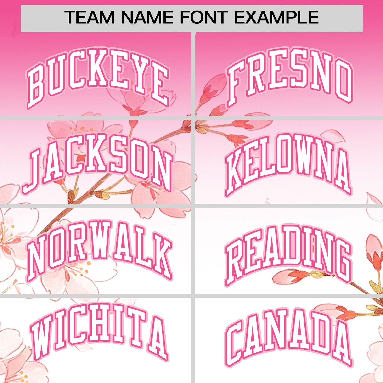 Custom Pink White Light Pink Cherry Blossoms Personalization Stretch Fabric T-shirt| KXKSHOP