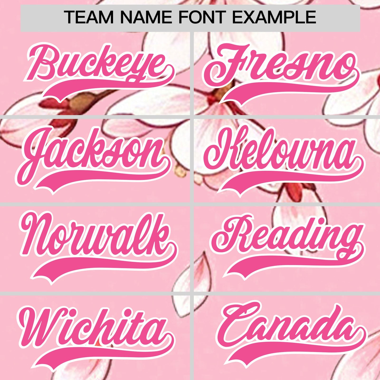 Custom Light Pink White Pink Cherry Blossoms Personalization Moisture-Wicking T-shirt| KXKSHOP