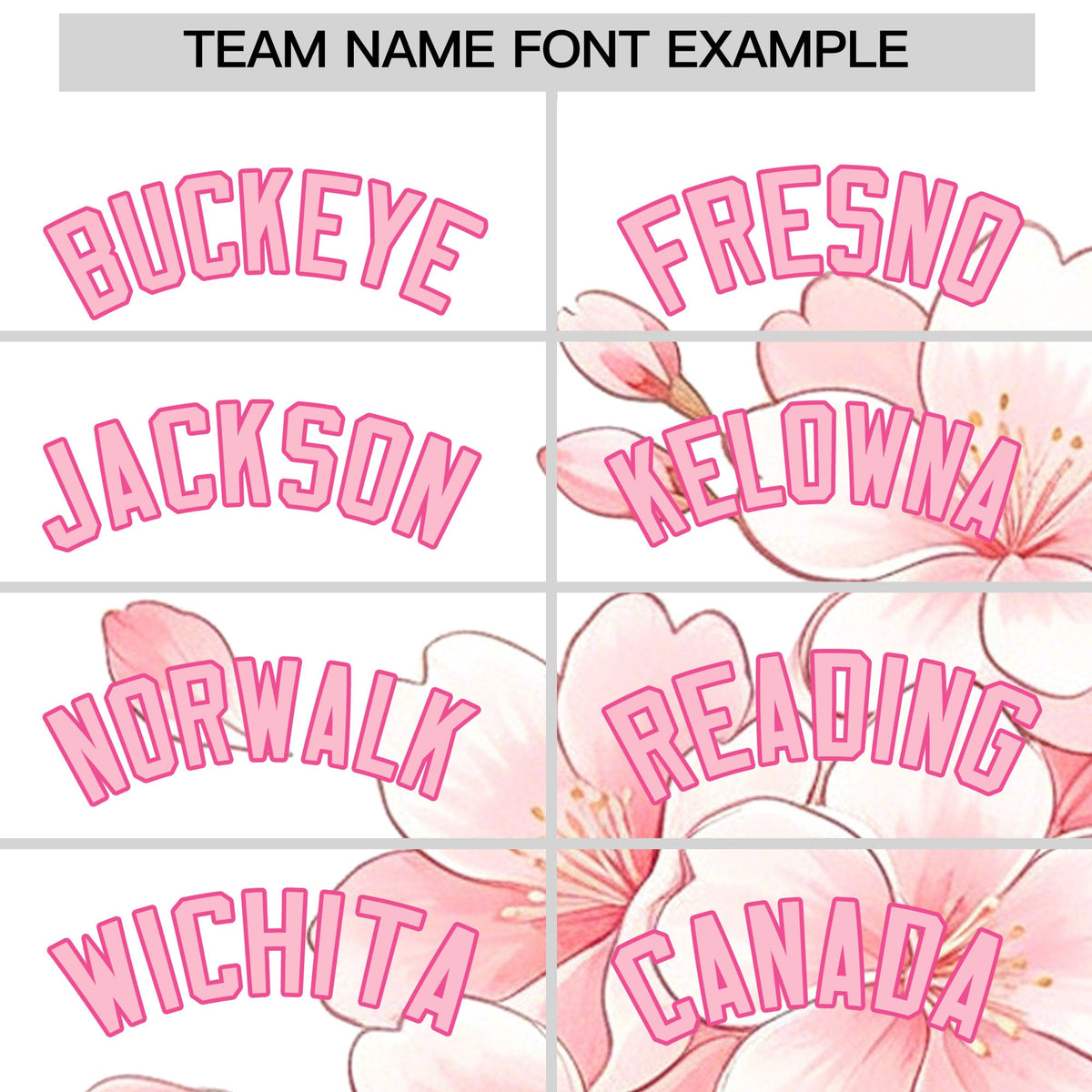 Custom White Light Pink Pink Cherry Blossoms Personalization Moisture-Wicking T-shirt| KXKSHOP