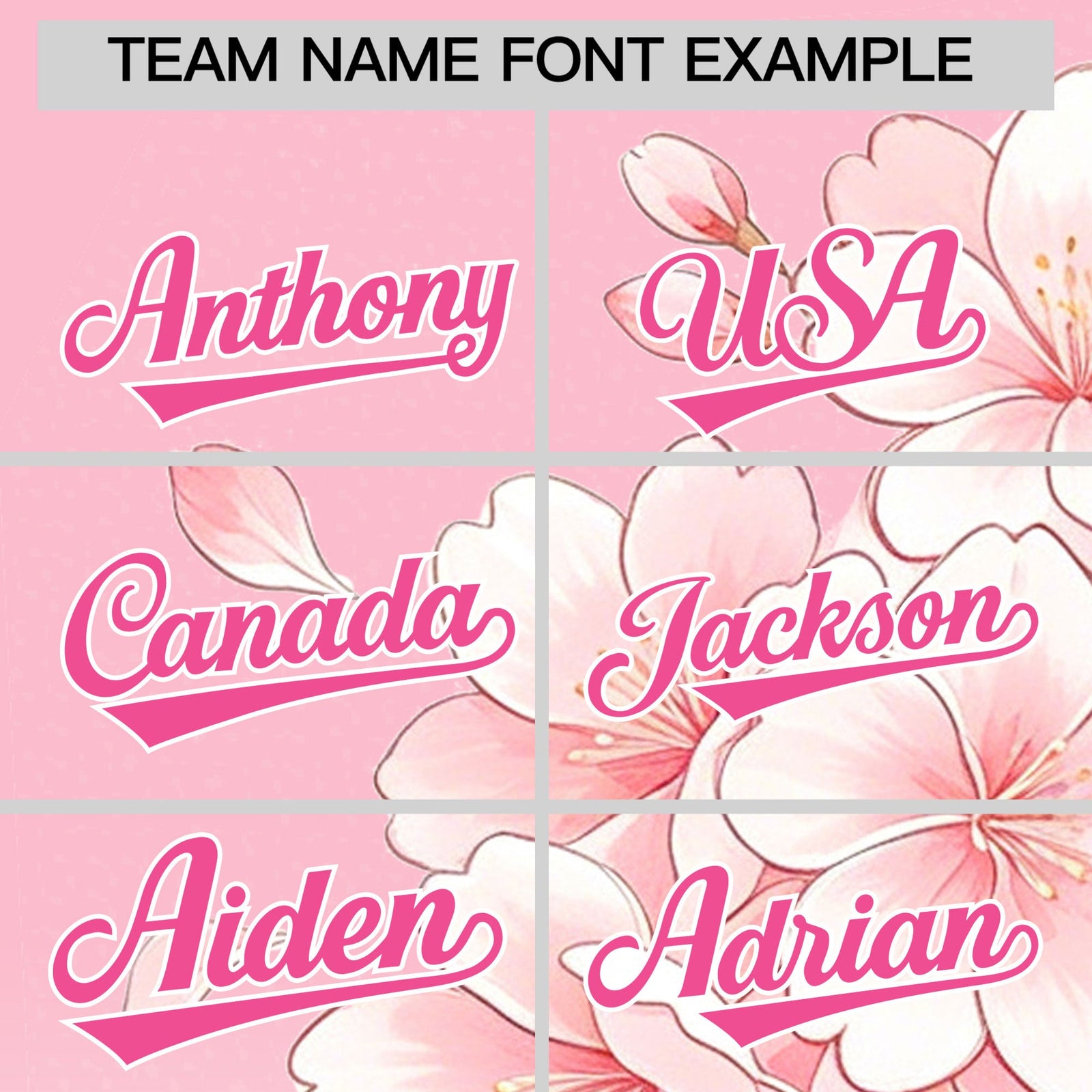 Custom Light Pink White Pink Cherry Blossoms Personalization Stretch Fabric T-shirt| KXKSHOP