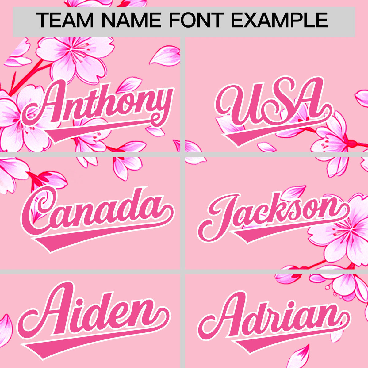 Custom Light Pink Pink White Cherry Blossoms Personalization Stretch Fabric T-shirt| KXKSHOP