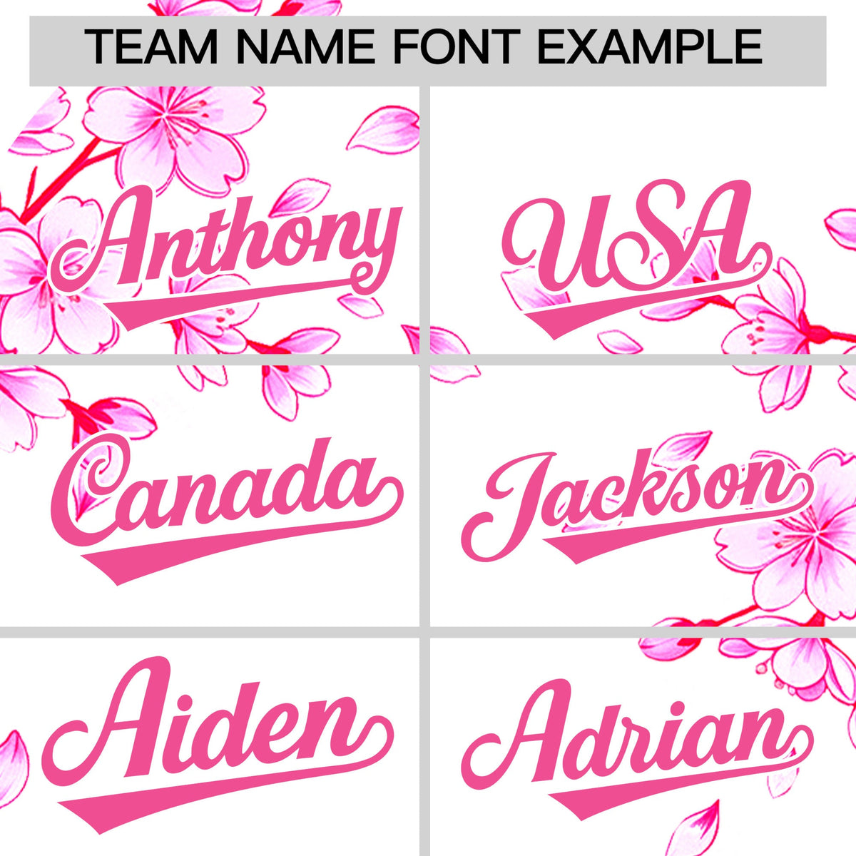 Custom White Pink Cherry Blossoms Personalization Stretch Fabric T-shirt| KXKSHOP