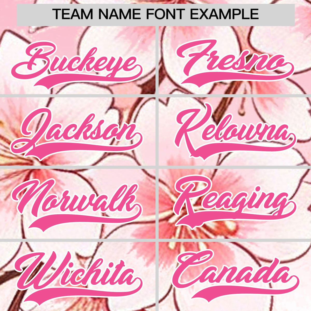 Custom Light Pink White Pink Cherry Blossoms Personalization Stretch Fabric T-shirt| KXKSHOP