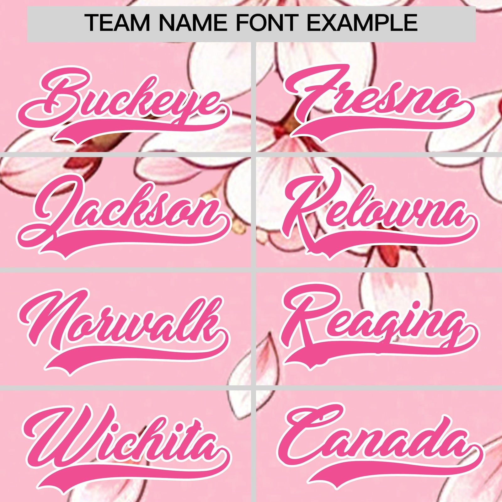 Custom Light Pink White Pink Cherry Blossoms Personalization Moisture-Wicking T-shirt| KXKSHOP