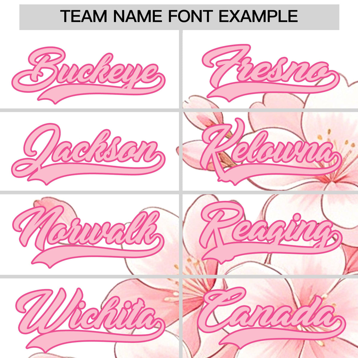Custom White Light Pink Pink Cherry Blossoms Personalization Moisture-Wicking T-shirt| KXKSHOP