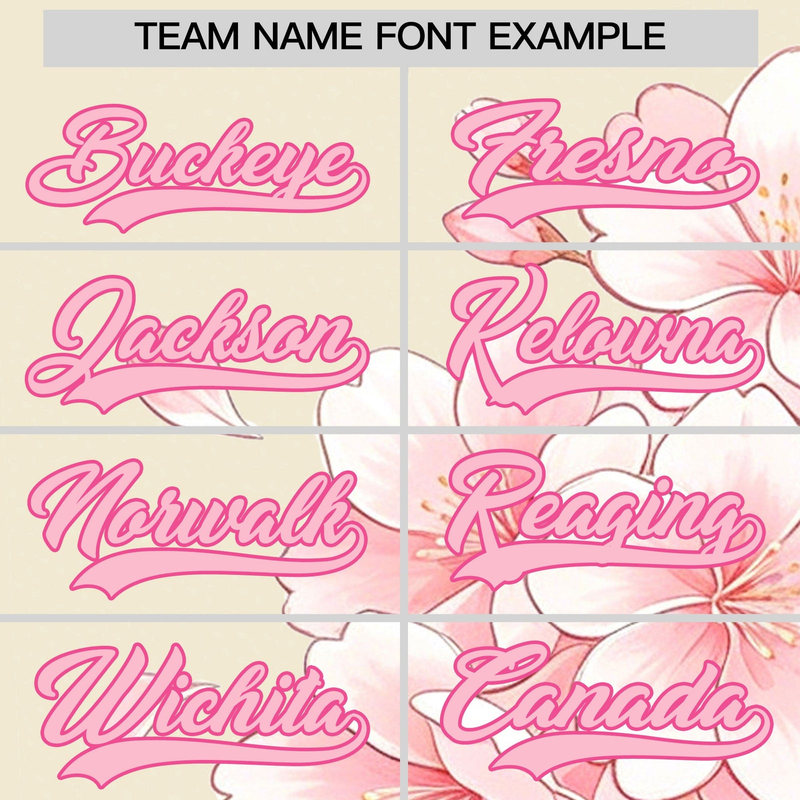 Custom Light Khaki Light Pink Pink Cherry Blossoms Personalization Moisture-Wicking T-shirt| KXKSHOP