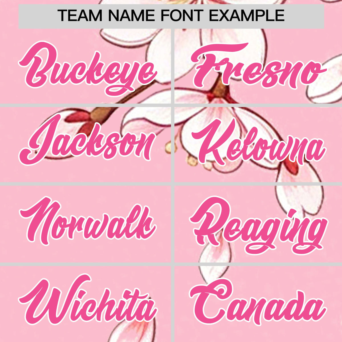 Custom Light Pink White Pink Cherry Blossoms Personalization Moisture-Wicking T-shirt| KXKSHOP