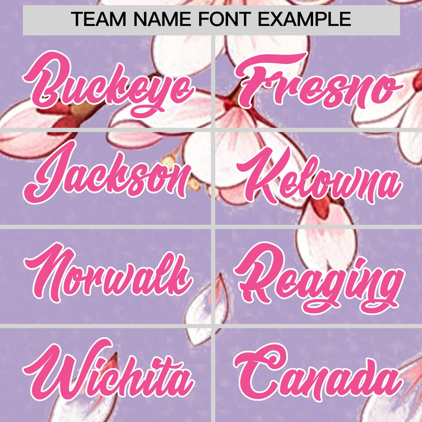 Custom Light Purple Pink White Cherry Blossoms Personalization Stretch Fabric T-shirt| KXKSHOP